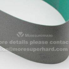 Electroplated abrasive belts