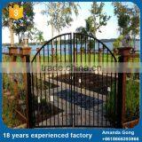 A Variety Of Capacity High Security Galvanized Steel Wrought Garden Iron Gate thumbnail-1