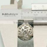 925 Sterling Silver Filigree Heart Bead for European Bracelet thumbnail-6