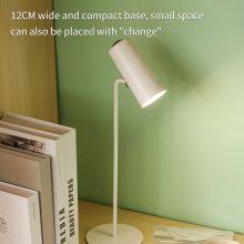 Portable USB Rechargeable Small LED Folding Eye Protection Study Touch Dimming Table Lamp For Bedroom Study thumbnail-5