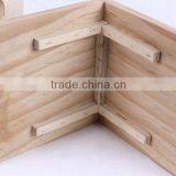 Small New Unfinished Decorative Wooden Craft Bird House for Wholesale thumbnail-5