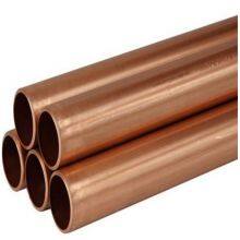 ASTM AISI JIS Copper C10100 C11000 C10200 C12000 Hardness 1/2 20-200mm Diameter Copper Pipe for Industry thumbnail-2