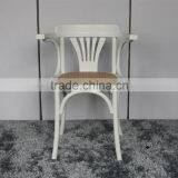 RCH-1522 High Quality Dining Furniture White Windsor Armchair thumbnail-2