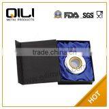 Stainless Steel 5 oz Round Hip Flask & Funnel Gift Set thumbnail-1