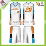 Dreamfox Professional Sublimated Custom Basketball Shirt Spain Team Uniforms Baby Basketball Uniform thumbnail-1