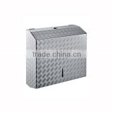 Bathroom accessory stainless steel square toilet paper holder