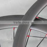 Fromt 40mm Rear 56mm Carbon Road Bike Wheels Road Combined Bicycle Wheel Clincher W40C thumbnail-2