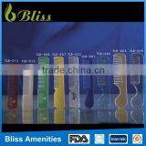 N162 Best Selling Whippy Plastic Hair Styling Hotel Comb With Color thumbnail-1