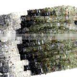 Black Rutile Shaded Heishi Beads Smooth Square Shape thumbnail-2