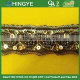 High Quality Fashion Beaded Trim With Seed Beads for Clothing M101 thumbnail-4