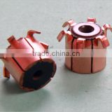 24 bars hook type silver copper OEM commutator JD005B China factory for Power tools,home appliance Auto motor
