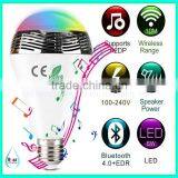 CE & RoHS Certificate RGBW Speaking LED Bluetooth Bulb thumbnail-2