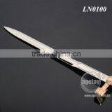 Sword Shape Customized Souvenirs Zinc Alloy Silver Color Metal Sword Letter Opener thumbnail-4