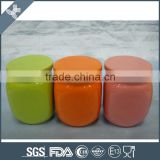 Wholesale custom color sugar pots food storage airtight canister