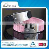 High Demand Products Charms in Europe Custom Silicone Titanium Bracelets With Stainless Steel Buckle Business Gifts for Women thumbnail-3