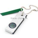 Magnesium Fire Starter With Whistle /Blade/Compass& Ruler Outdoor Survival Kit thumbnail-2