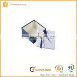 Shanghai Supplier Accept Custom Gift Packaging Paper Box With Bowknot Ribbon