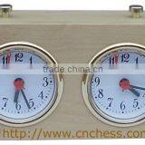 Wood Chess Timer With Cream