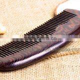 New Natural Mahogany Hair Wooden Comb thumbnail-3