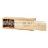 Natural Wood Single Wine Glass Box Wholesale thumbnail-6