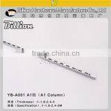 Metal Slotted U Shape Channel Square Pipe for Shelf