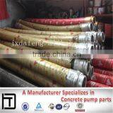 2"--6" HD Wire Braided Rubber Hose For Concrete Pump, Connect Forging End thumbnail-5
