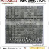 15*15 Black Marble Polished Mosaic Tiles thumbnail-4