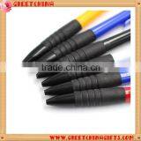 Custom Printed LOGO Clips Colorful Plastic Ballpoint Pen With Colorful Barrel thumbnail-1