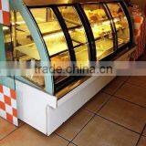 3 Layers Front Open Sliding Door Display Cake Refrigerated Showcase, Cake Showcase, Guangzhou Manufacturer thumbnail-5