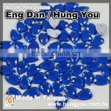 Decorative Heart Shape Sew on Acrylic Rhinestones With Foil Back thumbnail-6