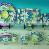 Handpainted Dolomite Tableware