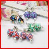 Fashion Handmade Polymer Clay Earstuds(EJEW-JE00414) thumbnail-1