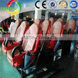 hot sale cheapest 2 seats 9d cinema and white color interactive gun game machine simulator