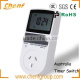 Newest LCD Display 24 Hour 230v Mini Timer Switch with High Quality