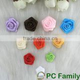 Wholesale decorative satin ribbon rose