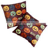 Eco-friendly Chair Back Support Halloween Digital Printed Pumpkin Pillow for Kid thumbnail-1