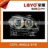 LED RGB Car Angel Eyes Light Headlight With Halo Ring Angel Eyes Headlights thumbnail-1