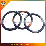 High quality genuine leather car steering wheel cover                        
                                                Quality Choice