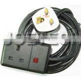 U.K. Power Strip BS 1-Outlet Power Strips With W/Child Protect