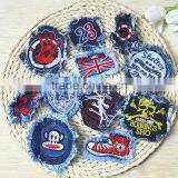 Embroidered Patches Logo Custom Diy Decorative Sew on Embroidery Patches for Clothing thumbnail-3