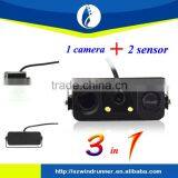 3 IN 1 Car Camera + 2 Parking Sensor
