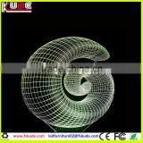 Acrylic Customized Design 3D LED Night Light for Table Decorative Lighting