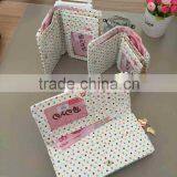 Cat Tail Wave Point Two Fold Buckle Bow Pendant Ladies Purse Wallet thumbnail-2