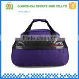 Cheap Custom Purple Printed Waterproof Nylon Travel Bag Logo thumbnail-1