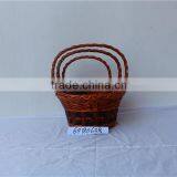 Wholesale Wicker Basket for Home,gift Baskets,wicker Picnic Basket thumbnail-3