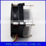 CPU cooler for computer processors 70x70x15mm DC fan with heatsink