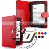 Newest Stylish Litchi Texture Plain Flip PU Leather Case For Amazon Kindle Paperwhite 3/2/1 Fast Delivery