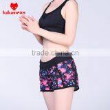 0118-1 OEM 97%POLYESTER 3%SPANDEX Summer Fashion Mesh Stitching Women Shorts, Shorts Women, Ladies Shorts thumbnail-2