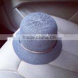 2016 Wholesale Latest Design Summer Hollow Out Sun Hat Europe Market Hot Sale Original Straw Cowboy Hat thumbnail-6