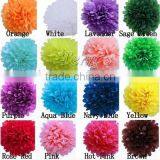 Wholesale Christmas Ornament Tissue Paper Pom Poms thumbnail-2